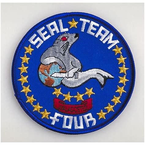 Navy Seal Team Large Patch - Seal 4 | Us navy seals, Navy seals, Navy