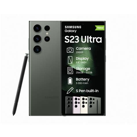 Samsung Galaxy S23 Ultra 5G 256GB Green - Incredible Connection