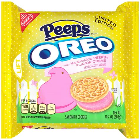 Nabisco Oreo Peeps Sandwich Cookies, 10.7 Oz. - Walmart.com - Walmart.com