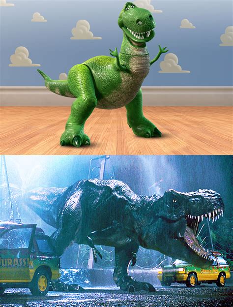 Toy Story Rex Jurassic Park T Rex Comparison Meme Hd Template Know Your ...