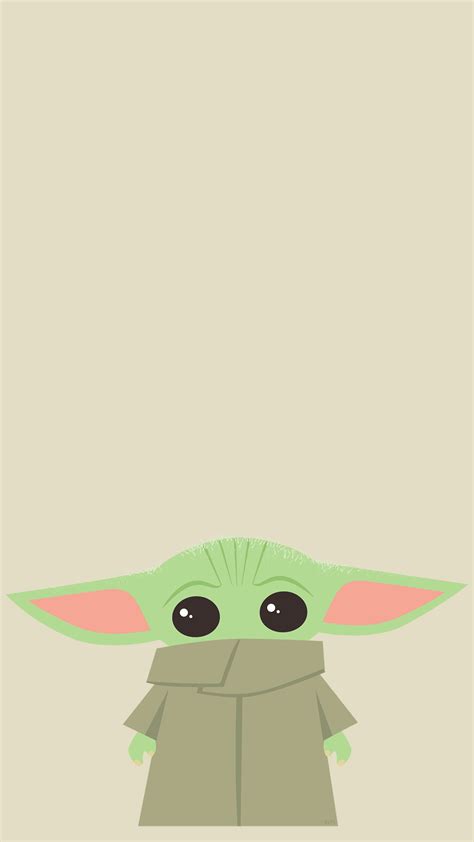 Baby Yoda phone wallpaper collection - YouLoveIt.com