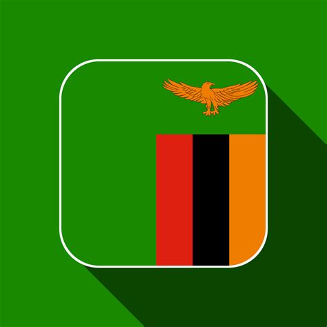 Zambia flag, official colors. Vector illustration. 11853019 Vector Art ...