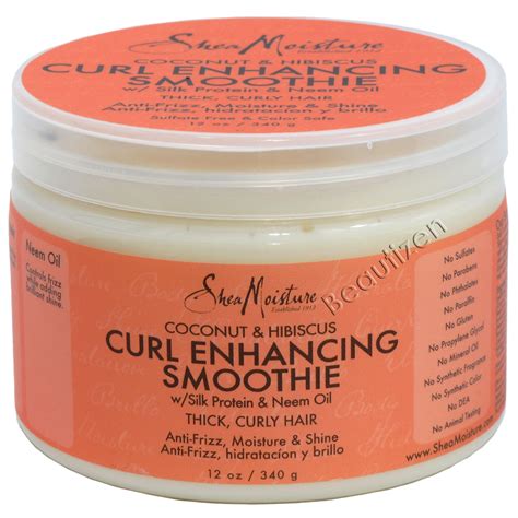 Shea Moisture Coconut & Hibiscus Curl Enhancing Smoothie 12 oz ...