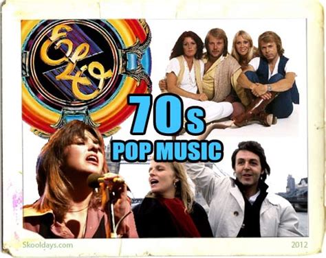 Pop Music in the 70s