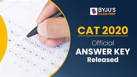 CAT 2020 Official Answer Key Released | Detailed Discussion for CAT ...