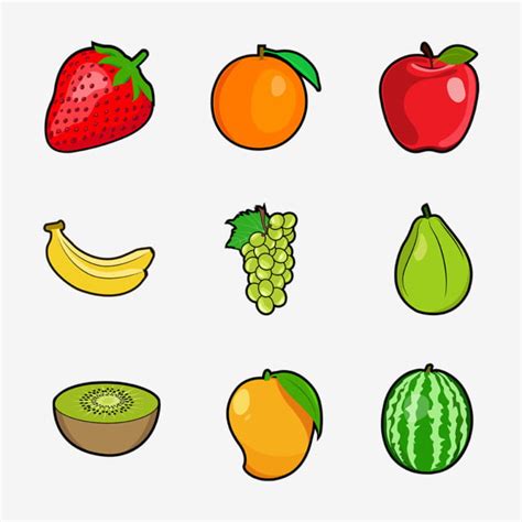 Clipart Buah Buahan Download now how to draw fruits in a basket