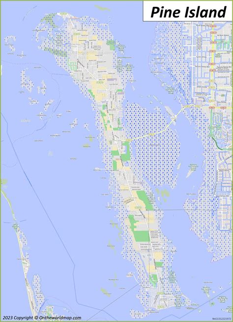 Pine Island Map | Florida, U.S. | Detailed Maps of Pine Island