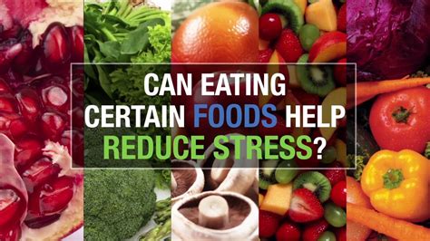 Can eating certain foods help reduce stress? - YouTube