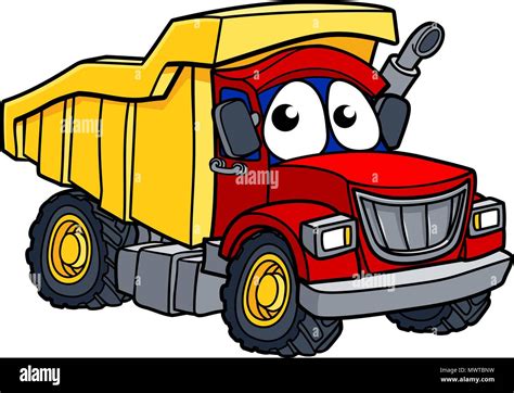 Kenworth Dump Truck Cartoon