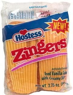 Hostess Vanilla Zingers - 2 ea, Nutrition Information | Innit