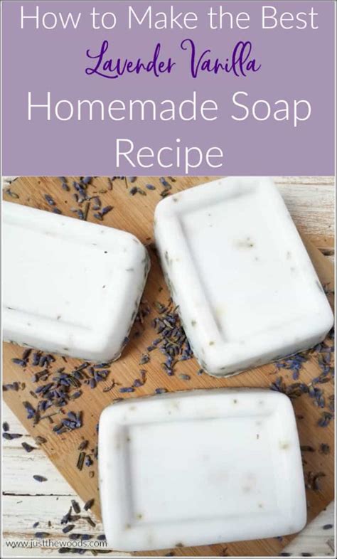 How to Make the Best Lavender Vanilla Homemade Soap Recipe