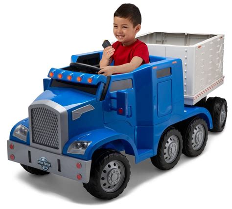 You Can Get A Battery Operated Power Wheels Semi-Truck That Actually ...