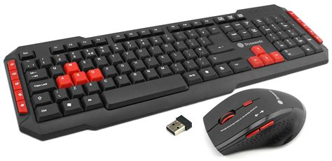 Dynamode KMG9000-W 2.4Ghz Wireless Gaming Keyboard And Mouse Combo Set ...