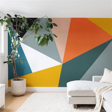 Modern Geometric 33 Wall Mural