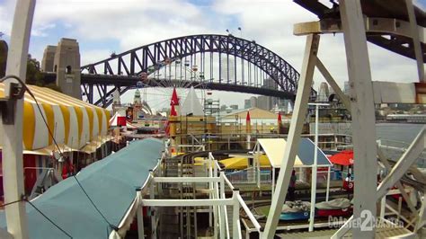 Wild Mouse Coaster POV - Luna Park - Sydney, New South Wales, Australia ...