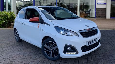 Used Peugeot 108 Convertible 1.2 PureTech Roland Garros Top! 3dr Manual ...