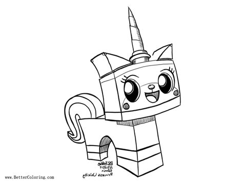 Unikitty Coloring Pages Princess by fedde - Free Printable Coloring Pages