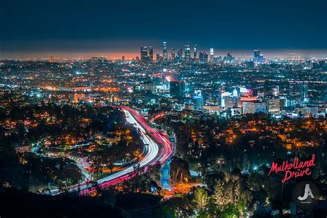 HD wallpaper: city lights, photography, building, Los Angeles, night ...