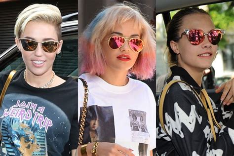 Celebs Make a Statement in Mirrored Sunglasses—Here's How to Wear 'Em ...