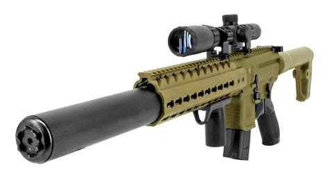 Sig-Sauer Scoped MCX Pellet CO2 Air Rifle - Desert Tan - Refurbished