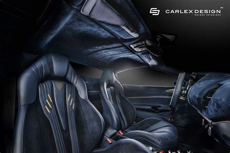 Ferrari 488 Spider - Interior factory - Carlex Design