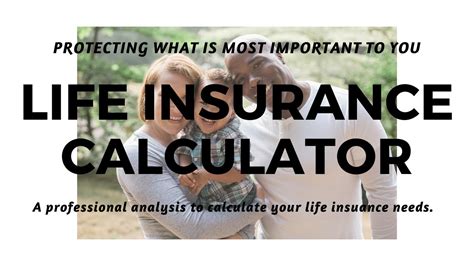 Life Insurance Calculator - YouTube