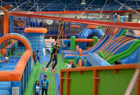 A huge new indoor adventure park is now open in Dubai