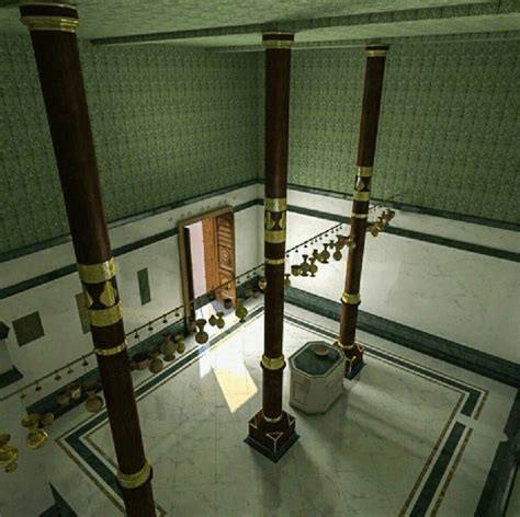 The inside of the Kaaba at Mecca : r/AlternateAngles