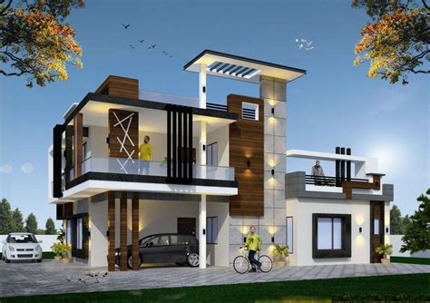 House Plan 3D Elevation - homeplan.cloud