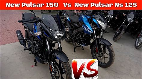 New Pulsar 150 Vs Pulsar Ns 125 | Detailed Comparison Review | Best ...