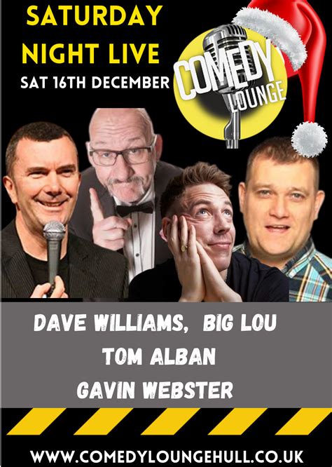 SATURDAY NIGHT LIVE 16th December 2023 | Comedy Lounge Hull