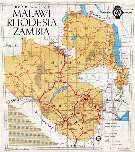 Map Showing Routes of the Early European Travellers in the Federation ...