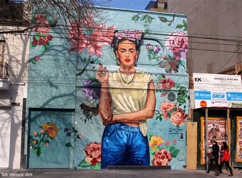 Frida Kahlo mural in Buenos Aires | Buenos Aires Street Art