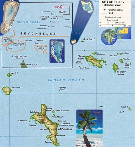 Seychelles Map - Mapsof.Net