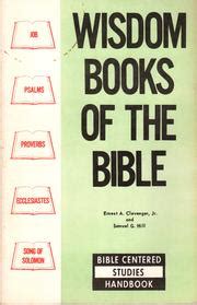 Wisdom Books of the Bible (1966 edition) | Open Library