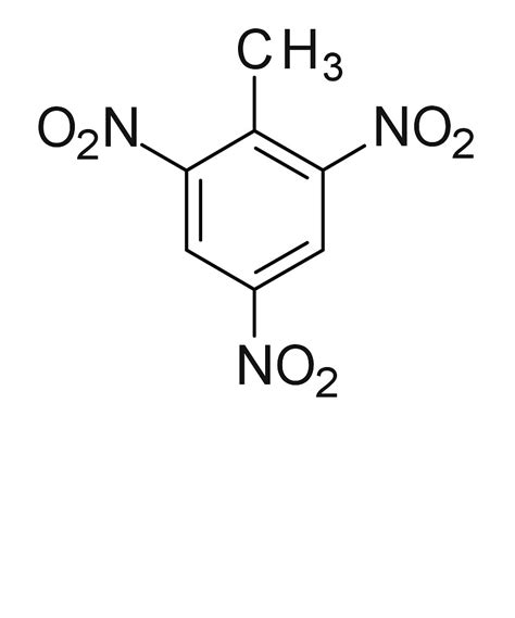 "Trinitrotoluene (TNT) Chemical Structure" by the-elements | Redbubble