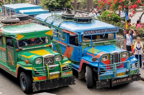 Philippine Jeepneys editorial photography. Image of emissions - 42205292