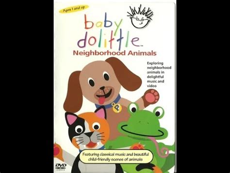 Baby Dolittle: Neighborhood Animals 2002 DVD Menu Walkthrough - YouTube