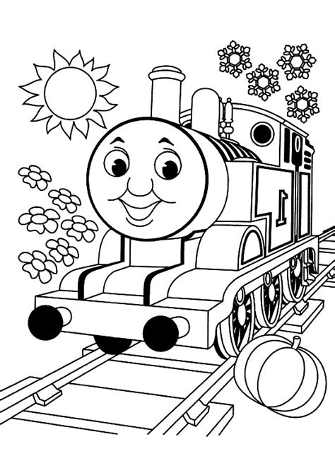 Thomas And Friends Coloring Pages For Kids