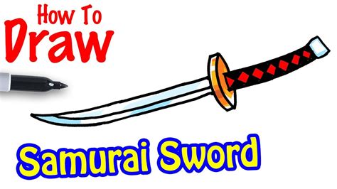 Samurai Sword Katana Drawing