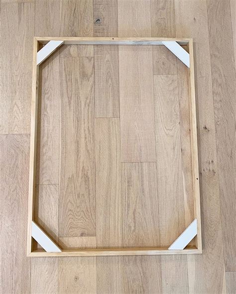 DIY $10 Canvas Floating Frame - Jenna Sue Design