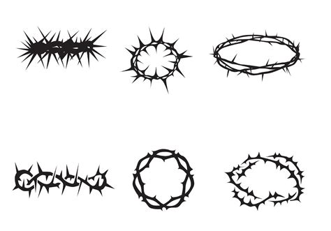 Free Vector Crown of Thorns Band Tattoos For Men, God Tattoos, Arm Band ...