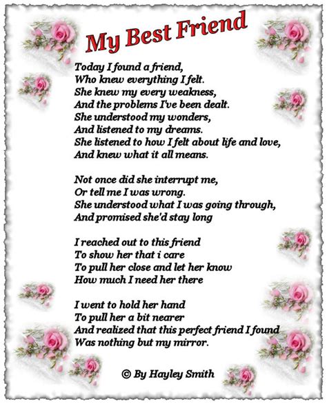 Birthday Poems For Friends