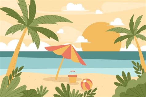 Beach Illustration