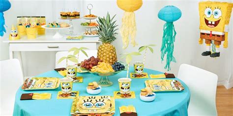 SpongeBob SquarePants Birthday Party | PartyIdeaPros.com