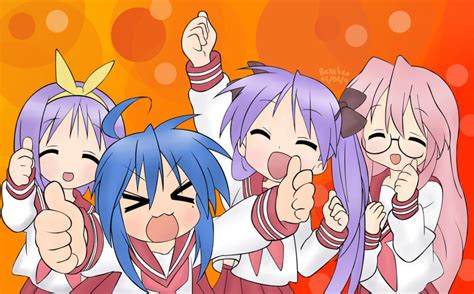 Lucky Star characters by basabeo on DeviantArt