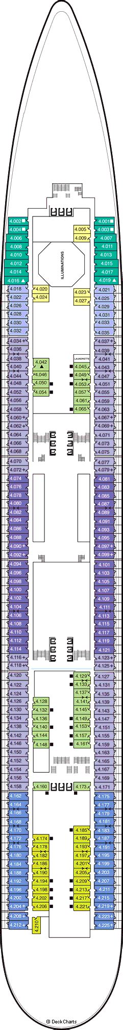 Cunard Queen Mary 2 (QM2) Deck Plans: Ship Layout, Staterooms & Map ...