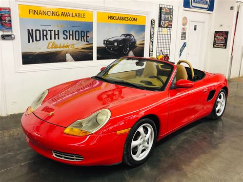 Used 1999 Porsche Boxster -CONVERTIBLE-LOW MILES-CLEAN CARFAX- RED AND ...