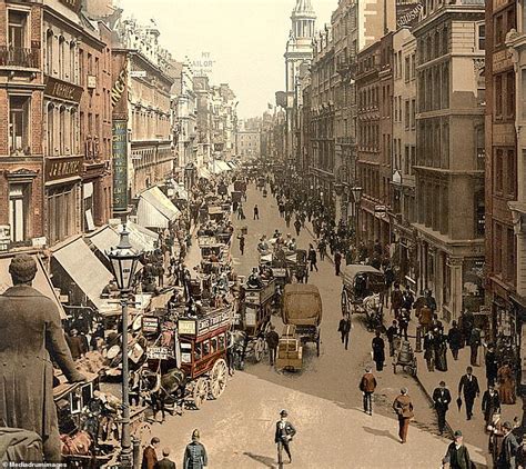 Photochrom images reveal grand and glorious London bustling with life ...