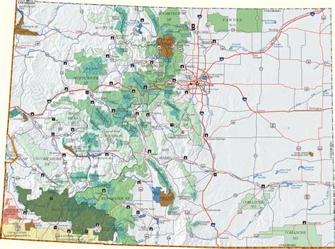 San Juan National Forest Map – Map Of The Usa With State Names